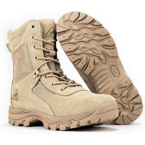 RYNO GEAR Men's Military & Tactical Boots, CoolMax Tactical Combat Military